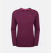 Футболка з довгим рукавом жіночі Rab Force LS Tee Wmns, Mulberry, S (10) (RB QBL-08-MUL-10)