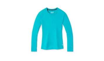 Термокофта женская Smartwool Women's Merino 250 Baselayer Crew Boxed, Capri Blue Heather, р.L (SW SW016370.382-L)