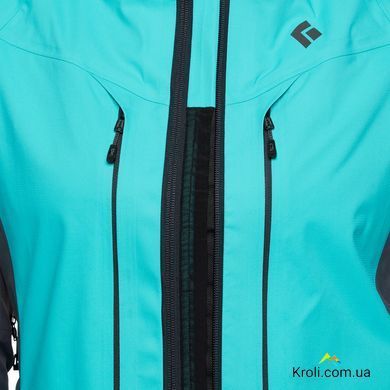 Жіноча куртка Black Diamond Dawn Patrol Hybrid Shell, XS - Dark Patina (BD 7450054050XSM1)