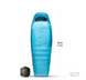 Спальний мішок жіночій ea to Summit Trek Women's -1C/30F Regular, Blue Atoll (STS ASL041171-330201)