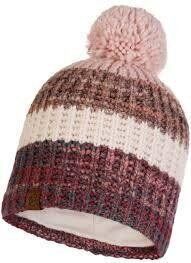 Шапка Buff KNITTED & POLAR HAT ALINA blossom red (BU 120838.419.10.00)