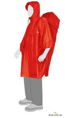 Плащ-накидка на рюкзак Tatonka Cape Man XS Cub Red