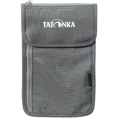 Гаманець натільний Tatonka Neck Wallet, Titan Grey