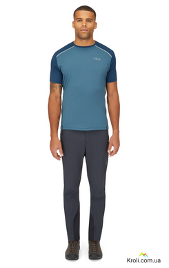 Футболка чоловіча Rab Force Tee, Orion Blue/Tempest Blue, XL (RB QBL-05-OBT-XLG)
