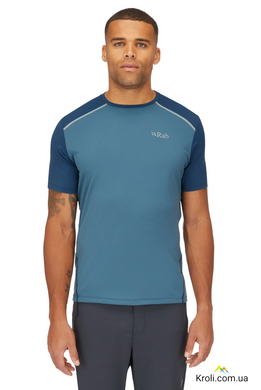 Футболка чоловіча Rab Force Tee, Orion Blue/Tempest Blue, XL (RB QBL-05-OBT-XLG)