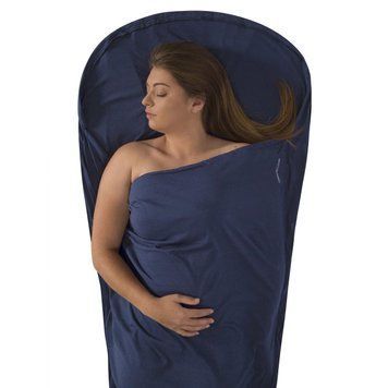 Вкладыш в спальник Sea To Summit Expander Liner Hood Navy, 210 см (STS AEXPHOODNB)