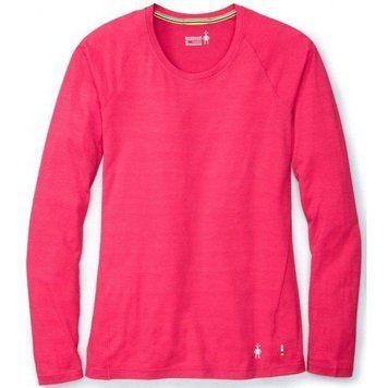Термофутболка женская Smartwool Merino 150 Baselayer Pattern Long Sleeve Potion Pink, р.XL (SW 17256.906-XL)