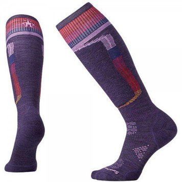 Шкарпетки жіночі Smartwool PhD Ski Light Elite Pattern Mountain Purple, р.M (SW 15016.591-M)