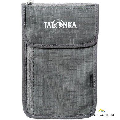 Кошелек нательный Tatonka Neck Wallet, Titan Grey (TAT 2874.021)
