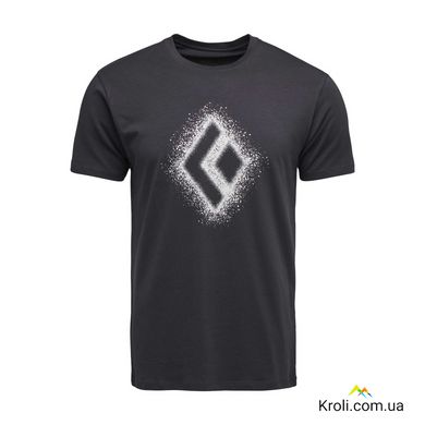 Футболка чоловіча Black Diamond M Chalked Up 2.0 SS Tee, Charcoal, XL (BD 7524070038XLG1)