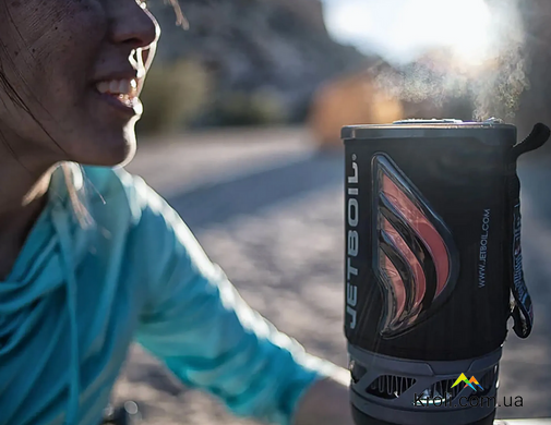 Система приготування їжі JetBoil Flash 2025, Carbon, 1 л (JBL FLCB3-EU)