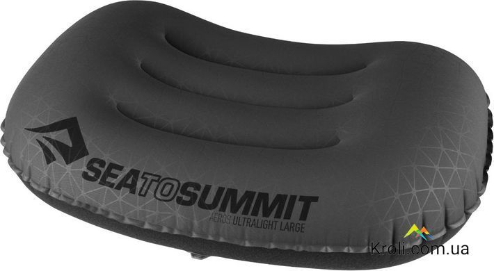 Подушка надувная Sea To Summit Aeros Ultralight Pillow Large, Grey (STS APILULLGY)