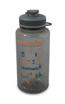 Фляга Pinguin Tritan Fat Sport Bottle 2023 BPA-free, 1,0 L, Grey (PNG 816686)