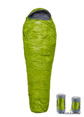 Спальний мішок Pinguin Micra (6/1&deg;C), 195 см, Right Zip, Green (PNG 230444)