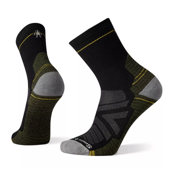 Шкарпетки чоловічі Smartwool Performance Hike Light Cushion Mid Crew, Black, 46-49 (SW SW001613.001-XL)