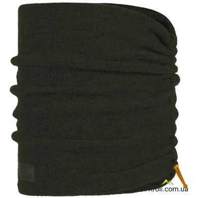 Повязка на шею Buff Merino Wool Fleece Neckwarmer, Solid Khaki (BU 124119.854.10.00)