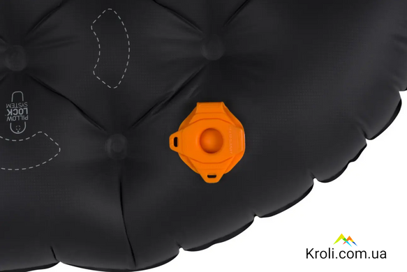 Коврик надувной Sea to Summit Ether Light XT Extreme Mat, Rectangular Regular Wide, Black / Orange, 183x64x10см (STS AMELXTEXMRRW)