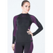Термофутболка с длинным рукавом женская Accapi Polar Bear, Black/Cyclamen, р.XS/S (ACC A745.934-XSS)