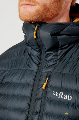 Куртка чоловіча зимова Rab Microlight Alpine Jacket, Beluga, S (RB QDB-12-BE-S)