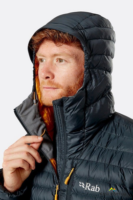 Куртка чоловіча зимова Rab Microlight Alpine Jacket, Beluga, S (RB QDB-12-BE-S)