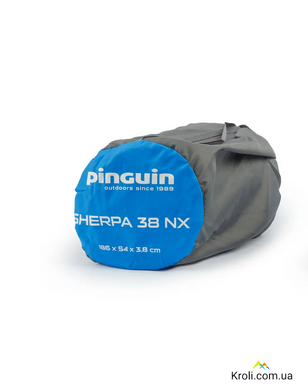 Самонадувающийся коврик Pinguin Sherpa NX, 186x56x3.8см, Blue (PNG 720358)