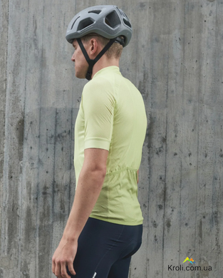 Велоджерсі чоловіче POC M's Essential Road Logo Jersey, Lemon Calcite, M (PC SS22581351327MED1)