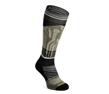 Носки мужские Smartwool Ski Targeted Cushion Summit Shot OTC, Разноцветрный (Black), 38-41 (M) (SW SW002488.001-M)