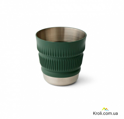 Чашка складана Sea to Summit Detour Stainless Steel Collapsible Mug, Laurel Wreath Green (STS ACK039031-052004)