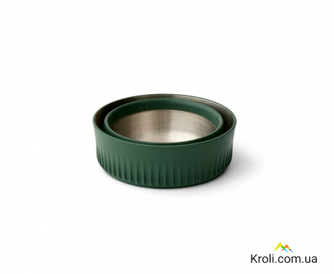 Чашка складана Sea to Summit Detour Stainless Steel Collapsible Mug, Laurel Wreath Green (STS ACK039031-052004)