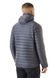 Пуховик мужской Rab Microlight Alpine Jacket, Black/Graphene, M (RB QDB-12-BGP-MED)