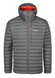 Пуховик мужской Rab Microlight Alpine Jacket, Black/Graphene, M (RB QDB-12-BGP-MED)