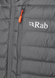 Пуховик мужской Rab Microlight Alpine Jacket, Black/Graphene, M (RB QDB-12-BGP-MED)
