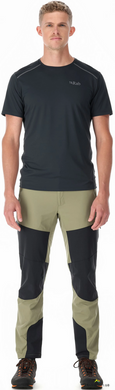 Футболка чоловіча Rab Force Tee, Beluga, XS (RB QBL-05-BEL-XSM)