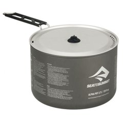 Алюминиевая кастрюля со складной ручкой Sea To Summit Alpha Pot, 3,7 L (STS AKI3004-02410504)