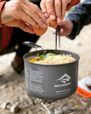 Алюминиевая кастрюля со складной ручкой Sea To Summit Alpha Pot, 3,7 L (STS AKI3004-02410504)