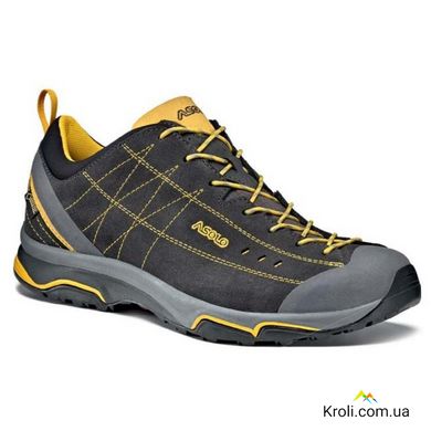 Кросівки чоловічі Asolo Nucleon MM Graphite/Yellow, 43.5 (ASL A40034.A147-9.5)