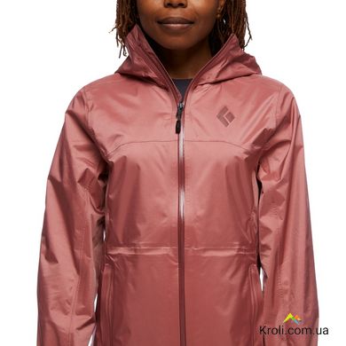 Куртка жіноча Black Diamond W Treeline Rain Shell, L - Rosewood (BD 7450096027LRG1