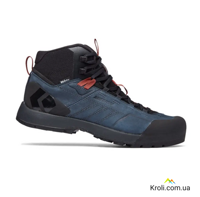 Черевики чоловічі Black Diamond M Mission LTHR MD WP, Eclipse/Red Rock, 48 (13,5) (BD 58002693741351)
