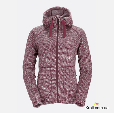 Кофта женская Rab Amy Hoody Wmns, Rioja, S (10) (RB QFF-31-RJA-10)