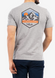 Футболка чоловіча Rab Stance Mountain Peak Tee, Grey Marl, L (RB QCB-66-GYM-LRG)