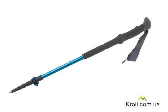 Треккинговые телескопические палки Pinguin Shock FL/TL Foam, 63-135 см, Blue (PNG 812152)