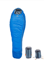 Спальный мешок Pinguin Mistral PFM (3/-3°C), 185 см - Right Zip,Blue (PNG 235258)