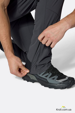 Штаны мужские Rab Ascendor Pants, Anthracite, Regular, S (30) (RB QFW-05-ANT-30-RG)