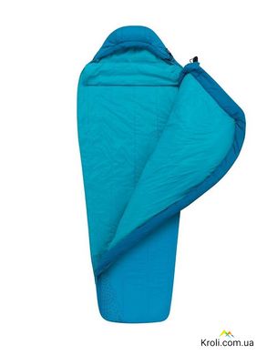 Спальний мішок жіночій Sea to Summit Venture VTI (0/-6°C), 183 см, Long, Left Zip, Blue (STS AVT1-WL)