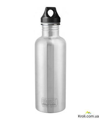 Фляга 360° degrees Stainless Steel Bottle, Silver, 1000 ml (STS 360SSB1000ST)