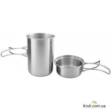 Набір кухлів Tatonka Handle Mug 850 Set, Silver (TAT 4174.000)