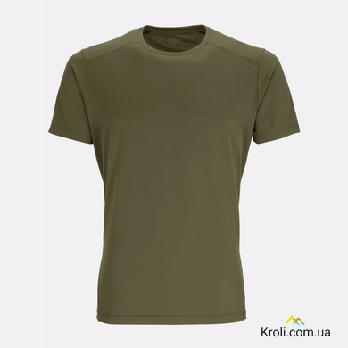 Футболка чоловіча Rab Force Tee, Olive, L (RB QBL-05-OLV-LRG)
