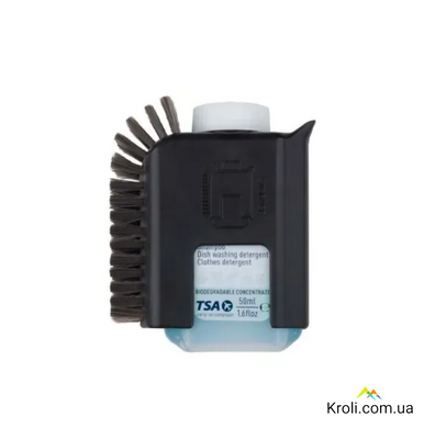 Набор для мытья посуды Sea To Summit Camp Kitchen Pot Scrubber & Soap - 2 Piece Set, Black (STS ACK011071-120105)