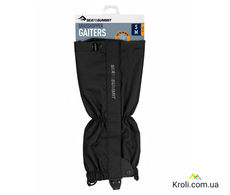 Гетры трекинговые Sea To Summit Grasshopper Gaiters, Black, S/M (STS ACP012032-040101)