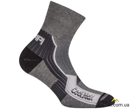 Термошкарпетки Accapi Hiking Quarter, Grey/Black, 37-38 (ACC H0722.6199-I)